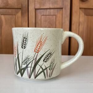 Vintage Otagiri Harvest Wheat Stoneware Mug